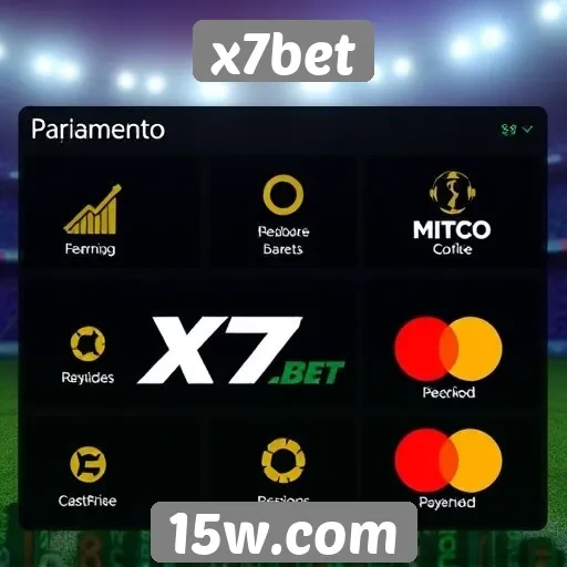 Métodos de pagamento aceitos no x7bet