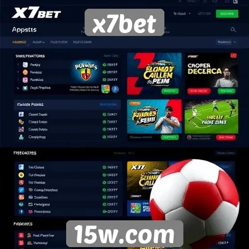 Apostas esportivas no x7bet em destaque
